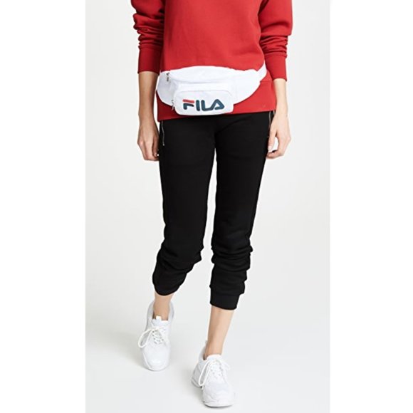Fila Handbags - NWOT White FILA Logo Belt Bag Fannypack